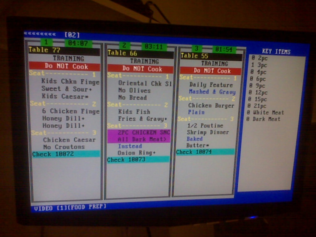  Kitchen Video Monitor System