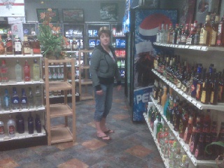 Checkin out the on-site liquor store